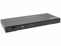 InLine 65017, InLine 4x1 HDMI Fast Switch with Audio - Video/Audio-Schalter - 4 x