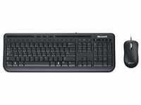 Microsoft APB-00008, Microsoft Wired Desktop 600 - Tastatur-und-Maus-Set - USB -