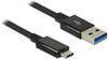 DeLock 83983, Delock Premium - USB-Kabel - USB Typ A (M) zu 24 pin USB-C (M) - USB
