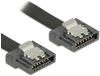 DeLock 83839, Delock FLEXI - SATA-Kabel - Serial ATA 150/300/600 - SATA (W) zu SATA