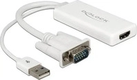 Delock 62460, Delock Video- / Audio-Adapter - USB, 15 pin D-Sub (DB-15)