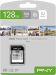 PNY P-SD128U1100EL-GE, PNY Elite - Flash-Speicherkarte - 128 GB - UHS-IU1 / Class10 -