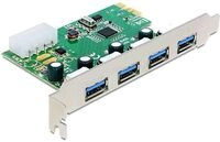 DeLock 89363, Delock PCI Express Card > 4 x external USB 3.0 - USB-Adapter - PCIe 2.0 DeLock 89363, Delock PCI Express Card > 4 x external USB 3.0 - USB-Adapter - PCIe 2.0