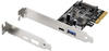 SilverStone SST-ECU03, SilverStone ECU03 - USB-Adapter - PCIe 2.0 x2 Low-Profile -