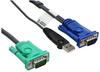 Aten 2L-5205U, ATEN Micro-Lite 2L-5205U - Tastatur- / Video- / Maus- (KVM-) Kabel -