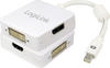 Logilink CV0045A, LogiLink - Externer Videoadapter - Mini DisplayPort - DVI, HDMI,