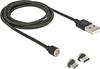 DeLock 85723, Delock - USB-Kabel-Kit - USB 2.0 - 2.4 A - 1.1 m - Schwarz
