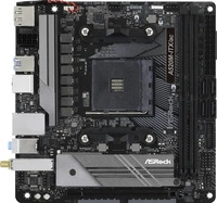 ASRock 90-MXBDG0-A0UAYZ, ASRock A520M-ITX/ac - Motherboard - Mini-ITX - Socket AM4 -