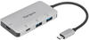 Targus ACH228EU, Targus - Hub - 2 x USB 3.2 Gen 1 + 1 x USB-C 3.2 Gen 1 + 1 x USB-C