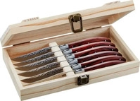 GEFU 13951, GEFU RANCHO, Messer-Set, Stahl, Holz, Ergonomisch, 225 mm, 250 mm