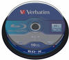 Verbatim 43742, Verbatim - 10 x BD-R - 25 GB 6x - Spindel