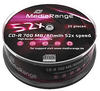MEDIARANGE MR201, MediaRange - 25 x CD-R - 700 MB (80 Min) 52x - Spindel