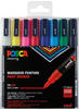 UNI-BALL PC3M/8, UNI-BALL POSCA PC-3M - Marker - permanent - gemischte Farben -