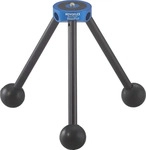 Novoflex BasicPod Mini, 3 Bein(e), Schwarz, Blau, 14,5 cm, 52 g