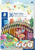 STAEDTLER 187 CD36, STAEDTLER Noris - Farbstift - gemischte Farben (Packung mit 36)