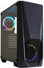 Xilence X505.ARGB, Xilence Gaming Series BLAST - Midi-Tower - ATX - Seitenteil mit
