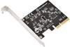 SilverStone SST-ECU07, SilverStone ECU07 - USB-Adapter - PCIe 3.0 x4 Low-Profile -