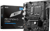 MSI 7D90-001R, MSI PRO B760M-G DDR4 - Motherboard - micro ATX - LGA1700-Sockel - B760