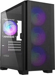 MONTECH AIR100ARGBB, MONTECH AIR 100 ARGB - Tower - micro ATX - Seitenteil mit