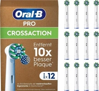Oral-B CrossAction , 12 St&uuml;ck(e), Wei&szlig;, 3 Monat( e), Oral-B, Box