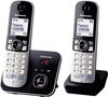 Panasonic 76400, Panasonic KX-TG6822GB DECT Telefon mit AB DUO schnurlos schwarz