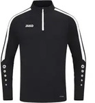 JAKO Power Sweatshirt Schwarz Weiss F800 S