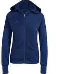 adidas Tiro 25 Travel Kapuzenjacke Damen Blau XL (46-48)