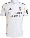 adidas Real Madrid Authentic Trikot Home 2025/2026 Wei&szlig; XL