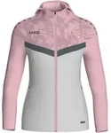 JAKO Icon Kapuzenjacke Damen Grau Pink F851 34