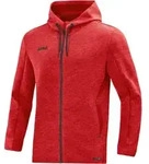 JAKO Premium Basic Kapuzenjacke Rot F01 4XL
