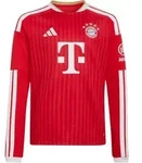 adidas FC Bayern M&uuml;nchen Trikot Langarm Home 2026/2027 Kids Rot 164