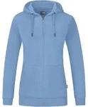 JAKO Organic Kapuzenjacke Damen Blau F460 42