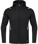 JAKO Challenge Freizeit Kapuzenjacke Schwarz F501 M