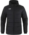 JAKO Team Coach Kapuzenjacke Kids Schwarz F800 128