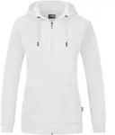 JAKO Organic Kapuzenjacke Damen Weiss F000 46