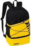 Erima Six Wings Rucksack mit Bodenfach Gelb Schwarz OS