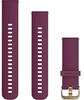 Garmin 010-12691-05, Garmin Silikon Schnellwechsel Armband 20mm, kirschrot