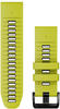 Garmin 010-13281-03, Garmin QuickFit 26 Silikon Armband, gelb/graphit (010-13281-03)
