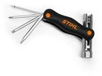 STIHL Multifunktionswerkzeug Qualit&auml;tswerkzeug mit Z&uuml;ndkerzenschl&uuml;ssel 19-13, Torx