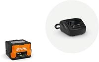 STIHL Starter Set mit Akku AK 10 und Ladeger&auml;t AL 101 &ndash; f&uuml;r AK-System