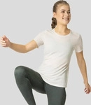 Odlo 314031-10835-XS, Odlo Active 365 Linencool Damen T-Shirts beige Gr&ouml;&szlig;e XS