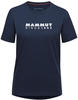 Mammut 1017-03902-5118-L, Mammut Damen Core Logo T-Shirt (Größe L, blau) female,