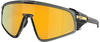 Oakley OO9404-05, Oakley Latch Panel Sportbrille (Größe One Size, grau),