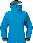 Bergans 3495-24083-S, Bergans Damen Essentials Rainshell 2.5L Jacke (Gr&ouml;&szlig;e S, blau)