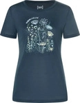 Super.Natural SNWP03186-W55-XL, Super.Natural Rock Flowers Damen T-Shirts blau