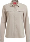 Craghoppers CWS532-KD7-UK 8, Craghoppers Nosilife Pro II Damen Blusen beige Gr&ouml;&szlig;e