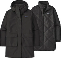 Patagonia 21025-BLK-M, Patagonia 3-in-1 Pine Bank Parka Damen Doppeljacke...