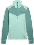 Bergans Damen Inner:Dual Merino Half Zip Longsleeve