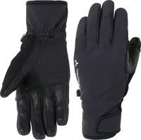 Vaude 48140-010-EU 7, Vaude Lagalp Softshell III Fingerhandschuhe schwarz...