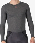 Castelli 4525526-6-S, Castelli Medio Base Layer Herren Langarm Unterhemden grau